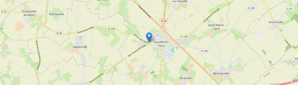 Terres-de-Caux - Carte