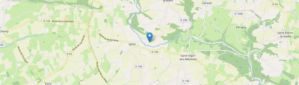 Terres de Druance - Carte