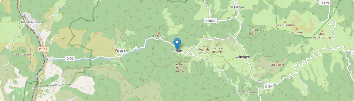 Terroles - Carte
