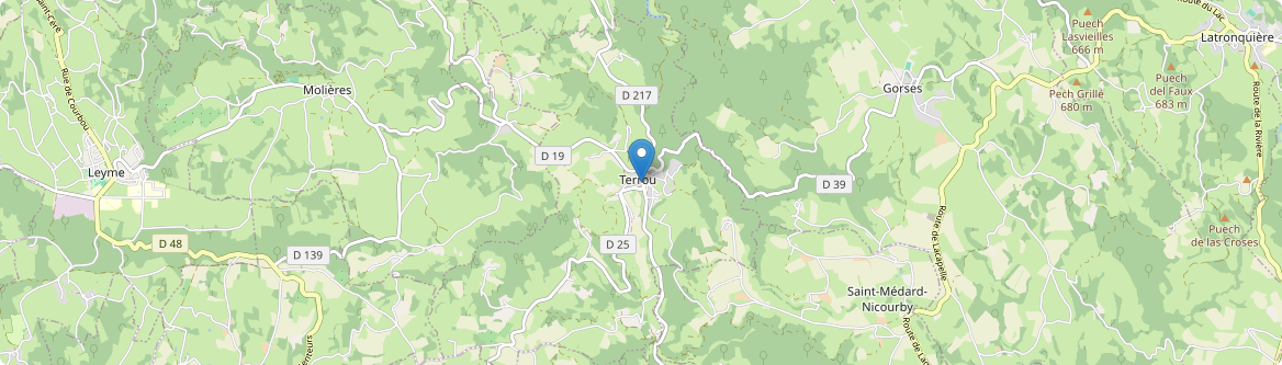 Terrou - Carte