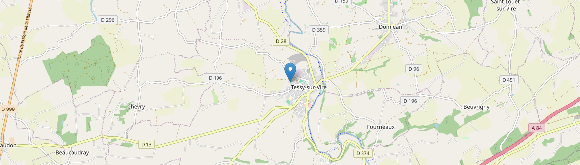 Tessy-Bocage - Carte