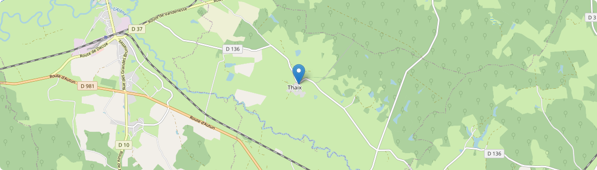 Thaix - Carte