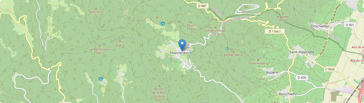 Thannenkirch - Carte