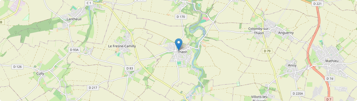 Thaon - Carte