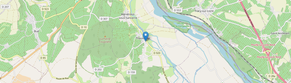 Thauvenay - Carte