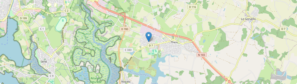 Theix-Noyalo - Carte