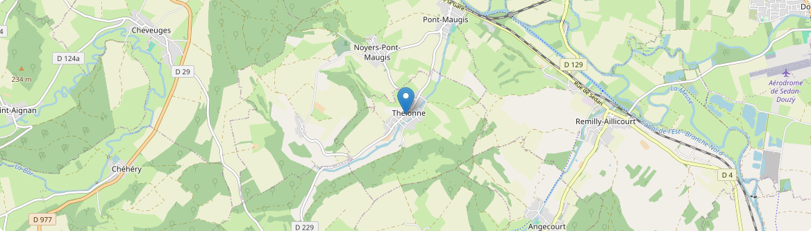Thelonne - Carte