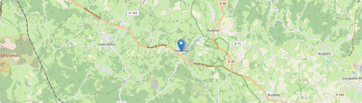 Thémines - Carte