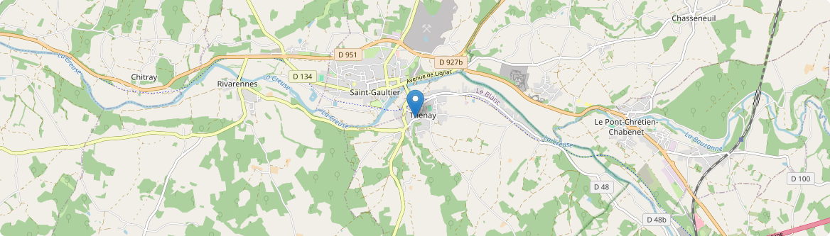 Thenay - Carte