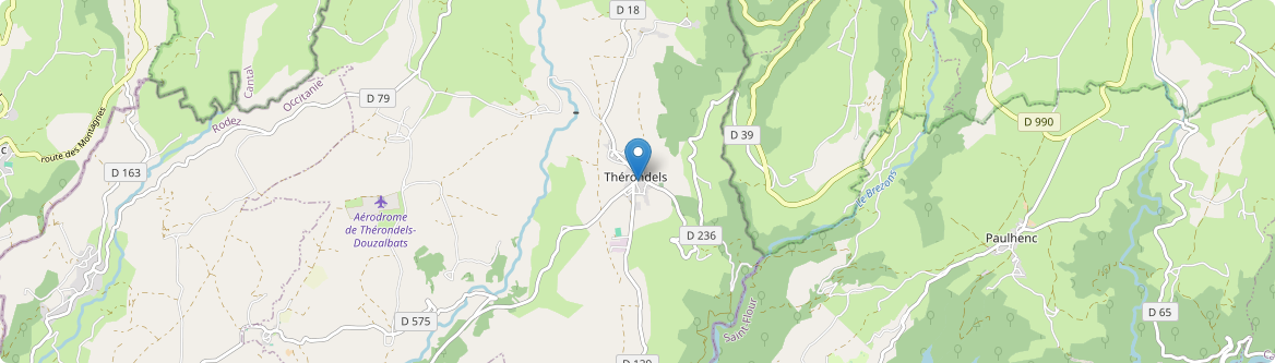 Thérondels - Carte