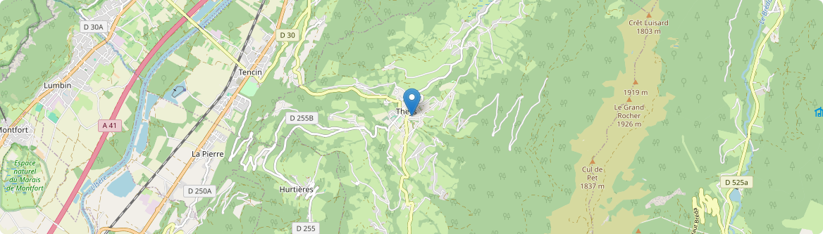 Theys - Carte