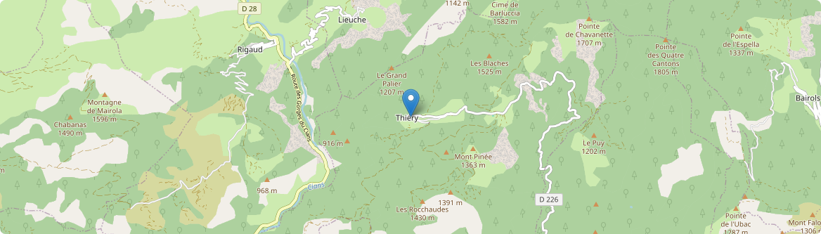 Thiéry - Carte