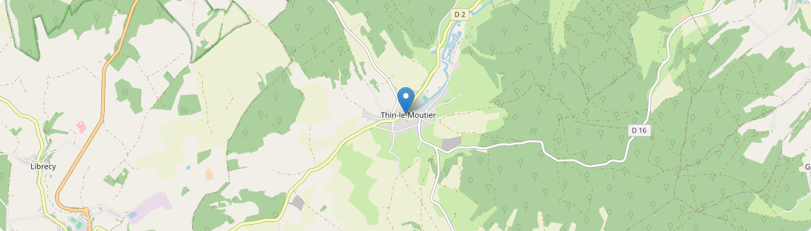 Thin-le-Moutier - Carte