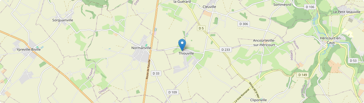 Thiouville - Carte