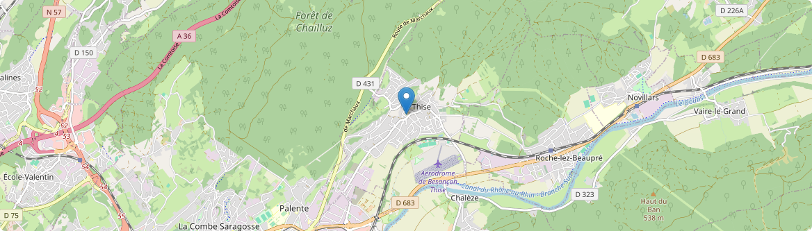 Thise - Carte