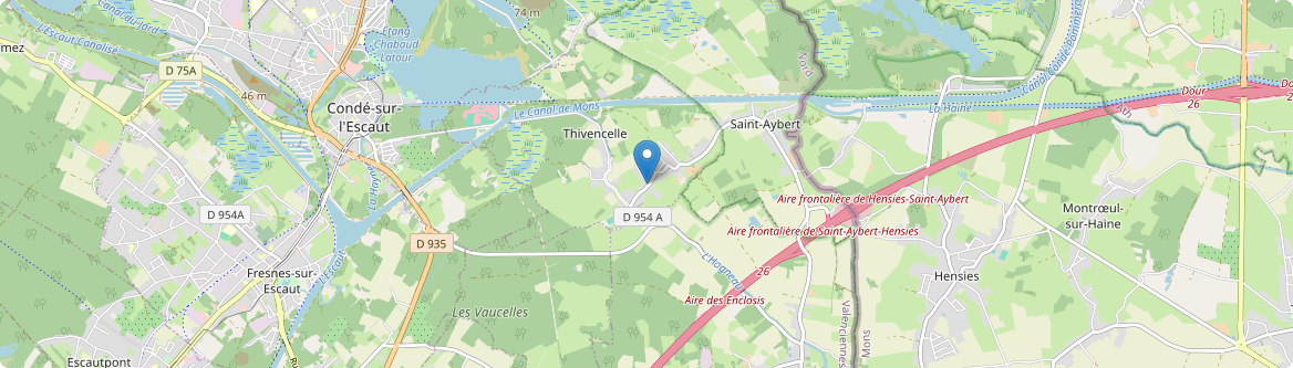 Thivencelle - Carte