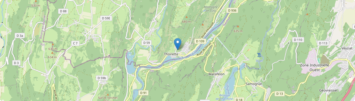 Thoirette-Coisia - Carte