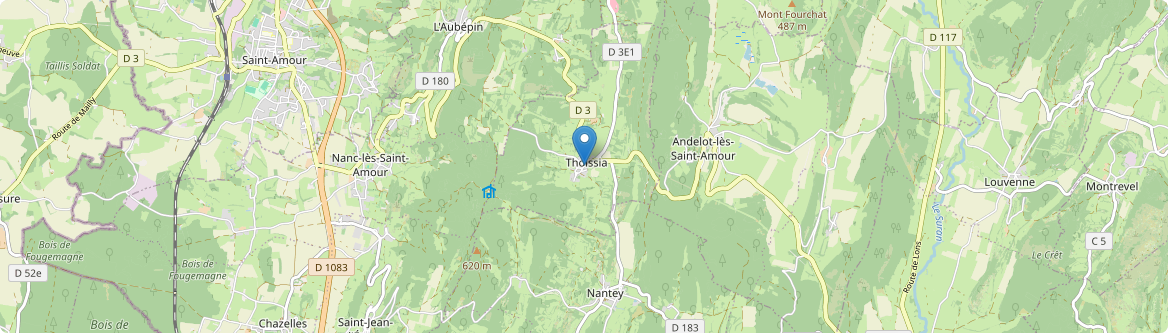 Thoissia - Carte