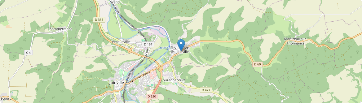 Thonnance-lès-Joinville - Carte