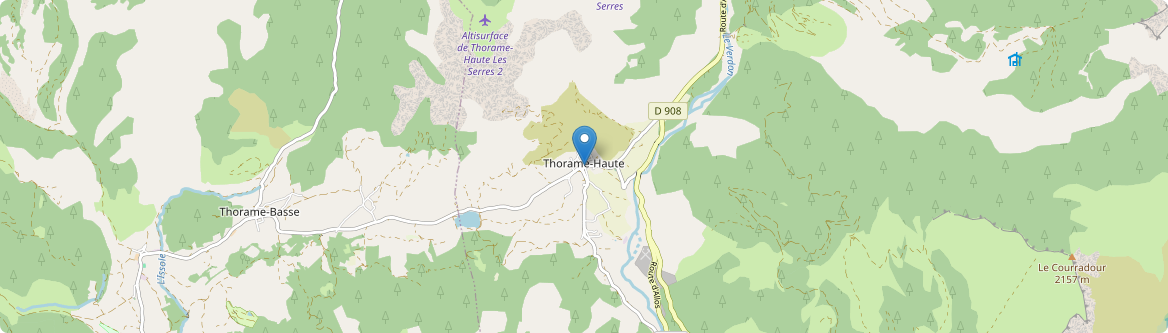Thorame-Haute - Carte