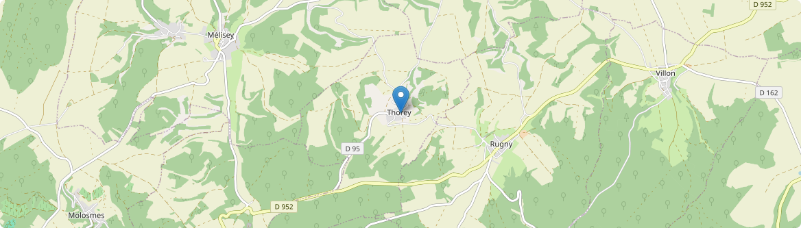 Thorey - Carte