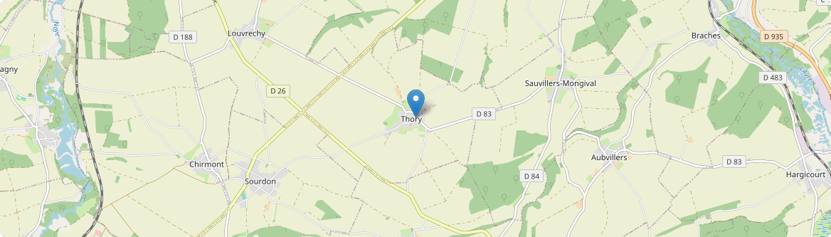 Thory - Carte