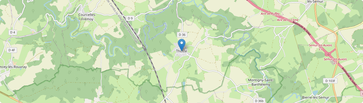 Thoste - Carte