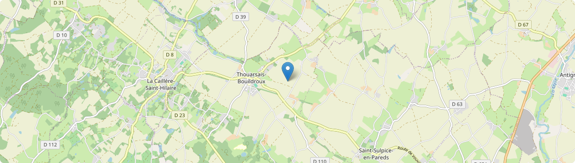 Thouarsais-Bouildroux - Carte