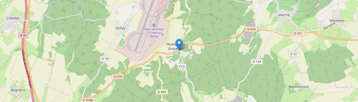 Thuilley-aux-Groseilles - Carte