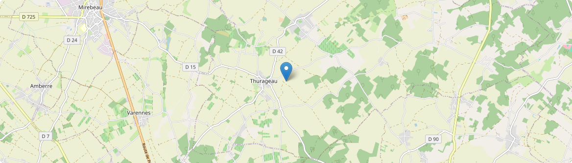 Thurageau - Carte