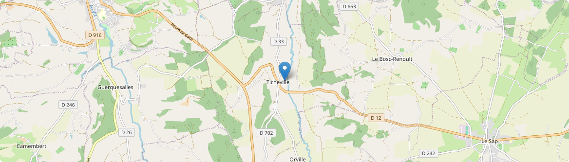 Ticheville - Carte