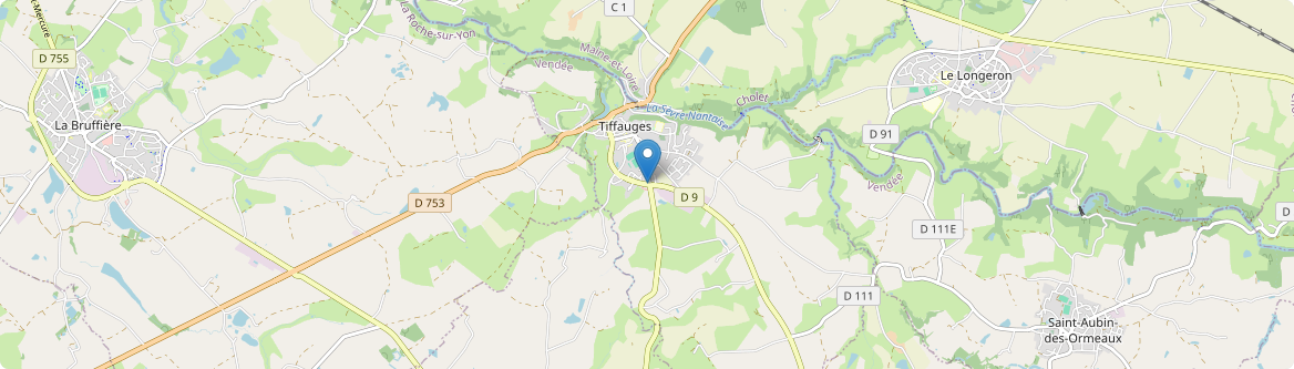 Tiffauges - Carte