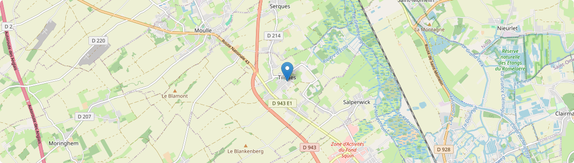 Tilques - Carte