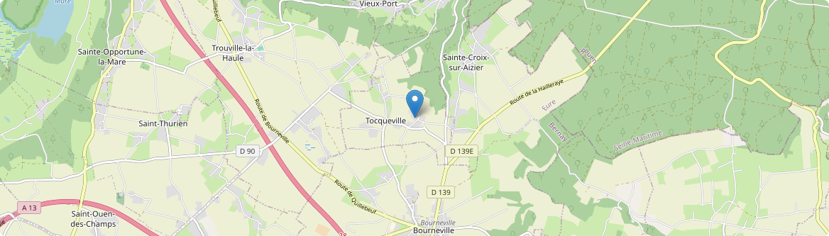 Tocqueville - Carte