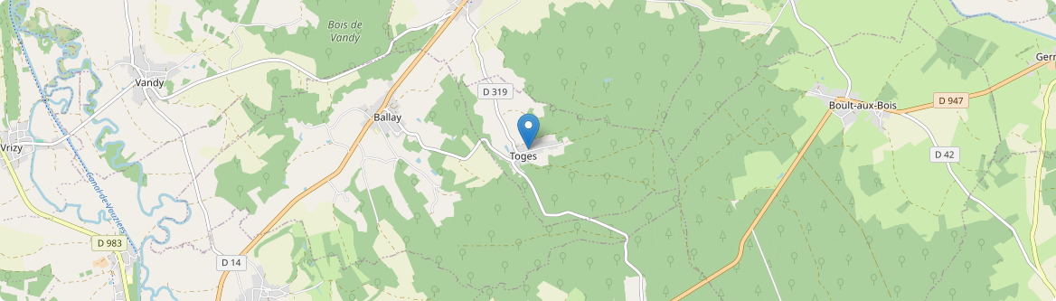 Toges - Carte