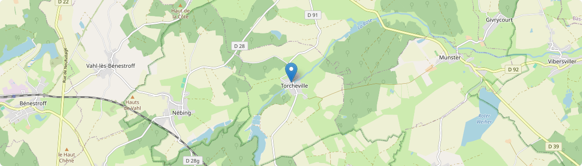 Torcheville - Carte