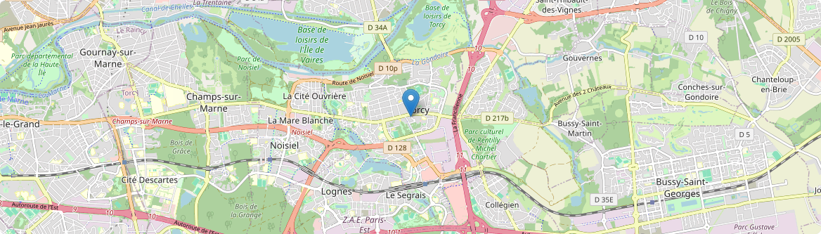 Torcy - Carte