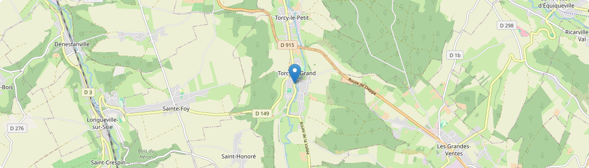 Torcy-le-Grand - Carte