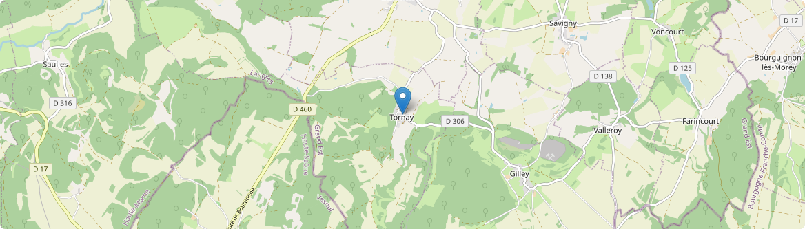 Tornay - Carte