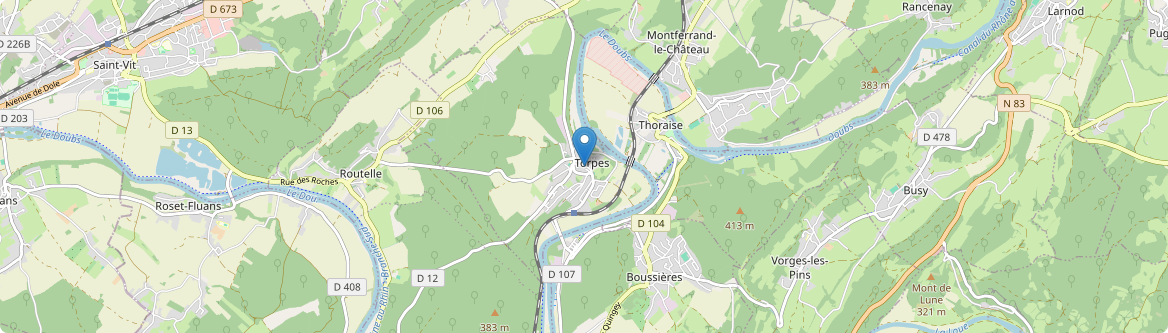 Torpes - Carte