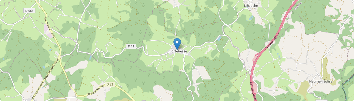 Tortebesse - Carte