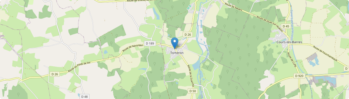Torteron - Carte