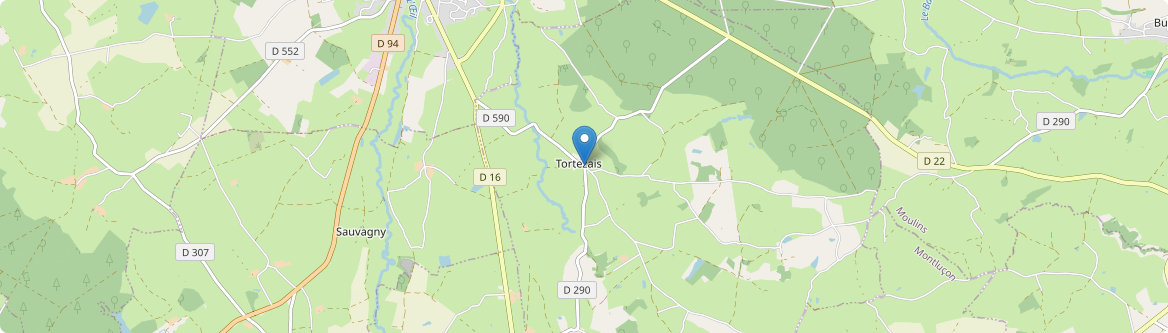 Tortezais - Carte