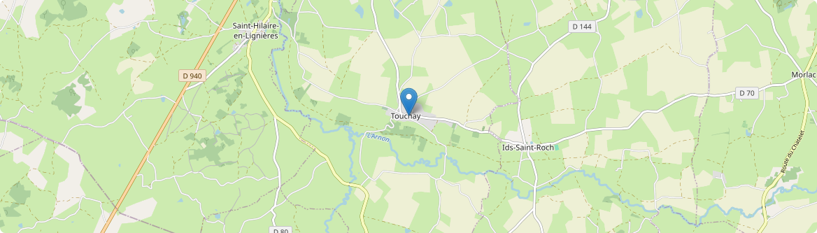 Touchay - Carte