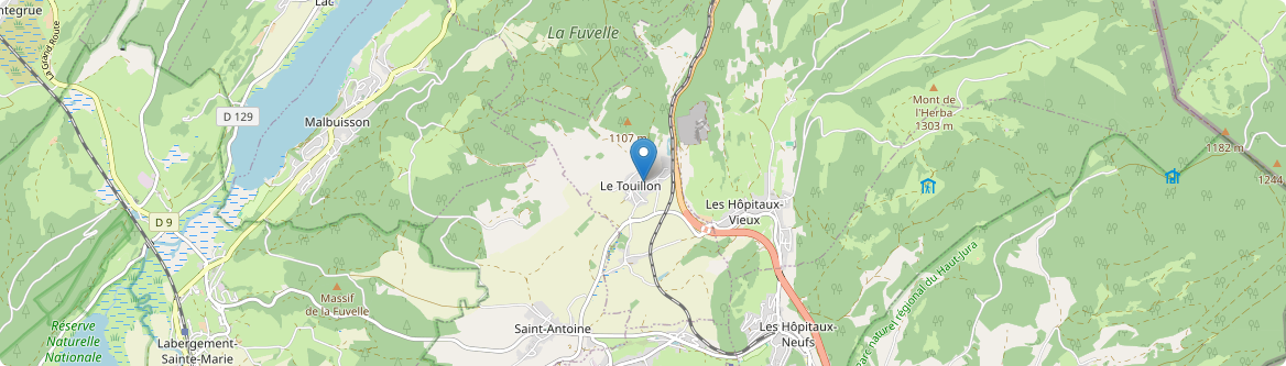 Touillon-et-Loutelet - Carte