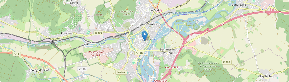 Toul - Carte