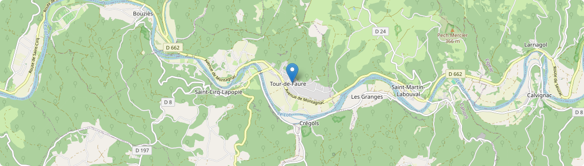 Tour-de-Faure - Carte