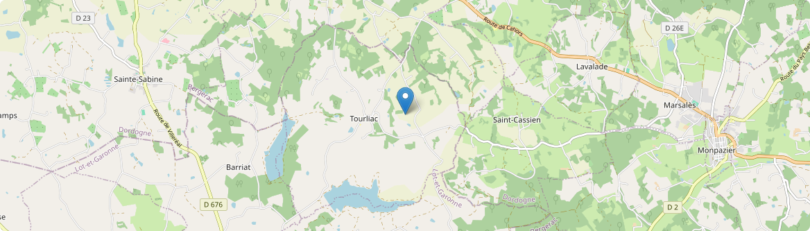 Tourliac - Carte