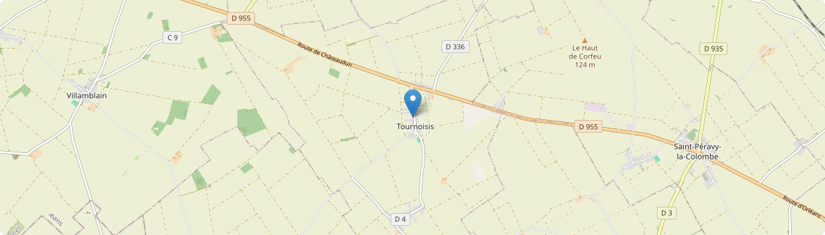 Tournoisis - Carte