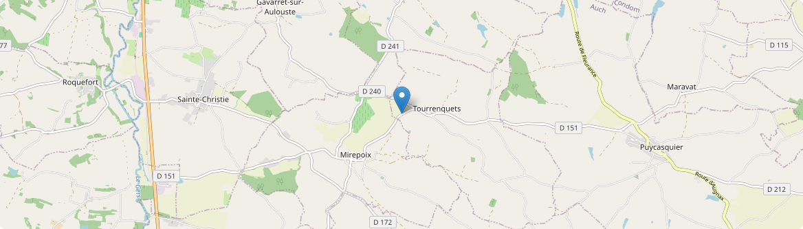 Tourrenquets - Carte